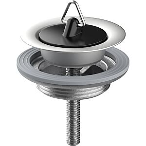 Viega universelle match0 310653 G 2000 2000 / 4x60mm, chrome mat noble / velours, avec bouchon