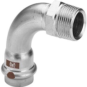 Viega Temponox PPSU bend 812447 28 mm x R 2000 , 90 degrees, steel, rustproof, R thread, SC contour