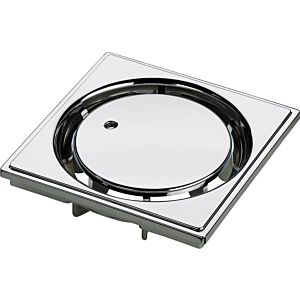 Viega Advantix grate 446086 Visign, 100x100mm, chrome-plated plastic