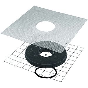 Viega Abdichtungsflansch Advantix Plus 4924 Polymerbeton, mit Bauschutz