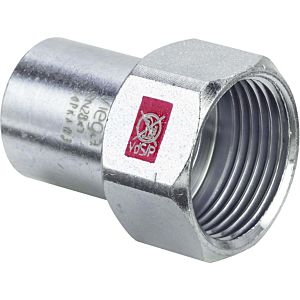 Viega Prestabo insert 559151 18 mm x Rp 3/4, unalloyed steel, insert end