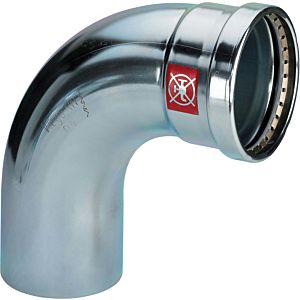 Viega Prestabo bend 597672 108 mm, 90 degrees, unalloyed steel, SC-Contur, insertion end