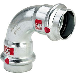 Viega Prestabo bend 558161 35 mm, 90 degrees, steel unalloyed, SC-Contur