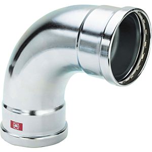 Viega Prestabo bend 597597 108 mm, 90 degrees, unalloyed steel, SC-Contur