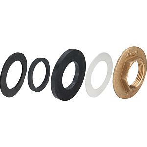 Viega Montagesatz 104887 G 3/4, für Wanddurchführung, Messing