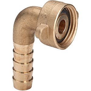 Viega Schlauchverschraubung 107949 1/2" x G 3/4, Messing, flachdichtend, winklig