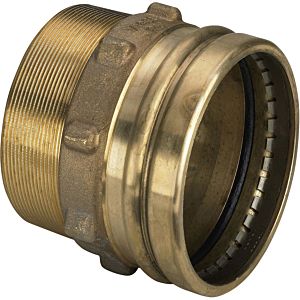 Viega XL- Übergangsstück 350666 88,9 mm x R 3, bronze, SC-Contur