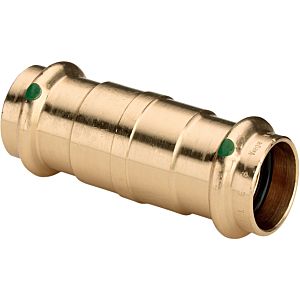 Viega Schiebemuffe Sanpress 2215.5 18 mm, Rotguss, SC-Contur