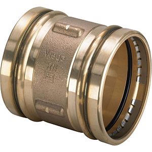 Viega Manchon coulissant Sanpress XL 353322 88,9 mm, bronze, SC-Contur, avec Dichtelemente EPDM