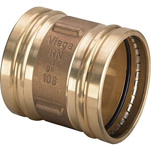 Viega Sanpress XL-Muffe 350611 108 mm, Rotguss, SC-Contur