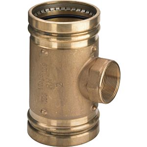 Viega XL- T-Stück 351441 88,9 x Rp 2 x 88,9 mm, bronze, SC-Contur
