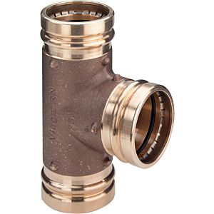 Viega XL- T-Stück 354435108 x 76, 2000 x 108 mm, bronze