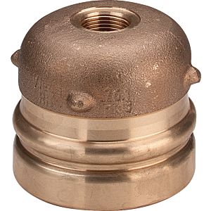 Viega Bouchon d&#39;étanchéité Sanpress XL 353377 76, 2000 mm x Rp 3/4, bronze, SC-Contur