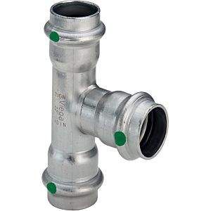 Viega Sanpress Inox T-piece 435837 42x35x42mm, stainless steel, SC-Contur