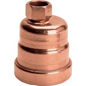 Viega Profipress XL-Verschlusskappe 577780 64 mm x Rp 3/4, Kupfer, SC-Contur
