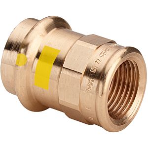 Viega Profipress G Übergangsstück 346447 35 mm x Rp 1 1/4, Rotguss, SC-Contur, Mehrkant