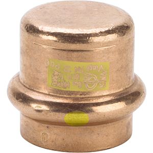 Viega Profipress G Verschlusskappe 352837 35 mm, Kupfer, SC-Contur