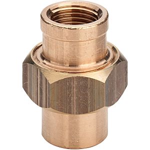 Viega Rohrverschraubung 949 Rp 3/4, gunmetal, conical sealing