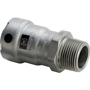 Viega Megapress pièce de transition 695323 2&quot; x R 2, acier non allié, SC-Contur, polygone