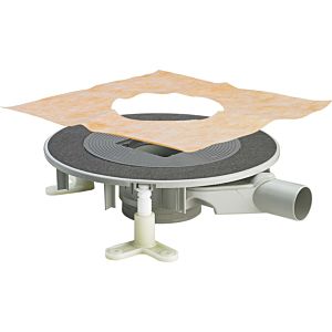 Viega Advantix Grundkörper 669232 DN 50, Kunststoff grau, für Top-Badablauf, ohne Aufsatz