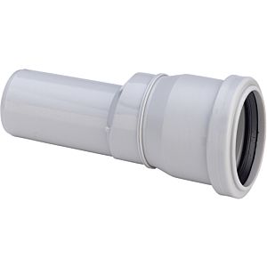 Viega Reduzierstück 110468 DN 50x40, Kunststoff grau, mit Lippendichtung