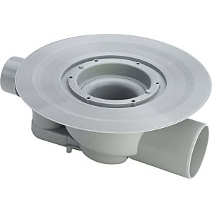 Viega corps de base Advantix 284626 DN 70, plastique gris, drain horizontal, pour drain de salle de bain