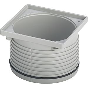 Viega Advantix cadre gerbable 534516 100x100mm, plastique gris, avec cadre en plastique