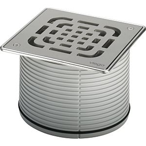 Viega Advantix 555535 150 x 150 mm, plastique gris, vissée