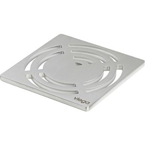 Viega Advantix grid 492304 Visign RS3, 94x94mm, solid, Stainless Steel 2000 .4301