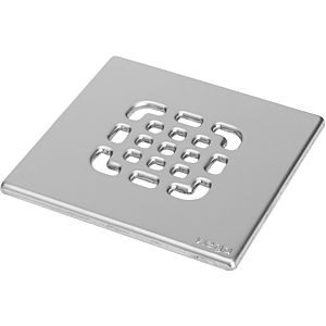 Viega grid 554866 143x143mm, drawn, Stainless Steel