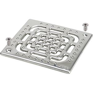 Viega Advantix Rost 560751 143 x 143 mm, Edelstahl, rutschhemmend