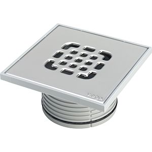 Viega Advantix Aufsatz 4934.4 555221 in 150 x 150 mm Kunststoff grau