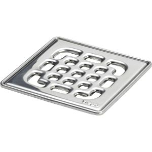 Viega rénovation Advantix 627065 100x100mm, Inox , pour installation sur ancien drain