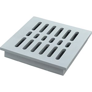 Viega cellar master grate 147495 150 x 150 mm, plastic gray
