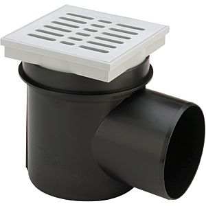 Viega Kellermeister cellar drain 106003 DN 100, black plastic, with odor trap