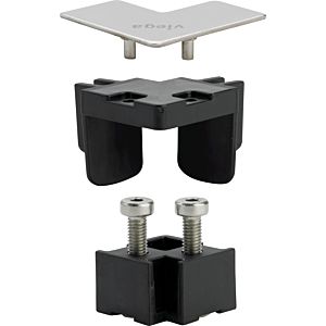 Viega Advantix Vaio Zubehörset 711788 Edelstahl, matt, 4965.51