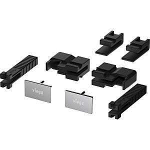 Viega Advantix Vario Zubehörset 736620 Wand, 300-1200 mm, schwarz, 4967.86