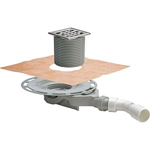 Viega Advantix Badablauf 687700 DN 40/50, BH 62mm, Kunststoff, mit Aufsatz