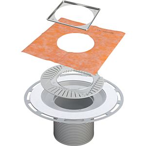 Viega Advantix extension element 489045 150 x 150 mm, Stainless Steel , with protection