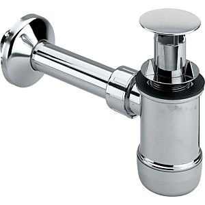 Viega siphon 472528 DN 32, plastique chromé, pour lavabo sans trop-plein