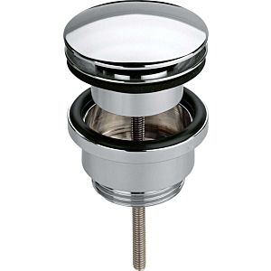 Viega Universalventil 492687 Visign V1, G 1 1/4 x 63 mm, Messing verchromt, verschließbar