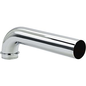 Viega 126681 DN 38x200mm, 90 degrees, chrome-plated brass, with beaded edge