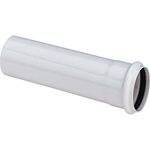 Viega Verlängerungsrohr 102647 DN 32x125mm, Messing verchromt, mit Muffe und O-Ring