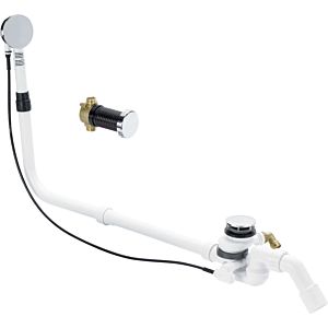 Viega Multiplex Trio /overflow set 675479 6145.6 DN 40/50 x 1070 mm, extra-long bath, chrome-plated