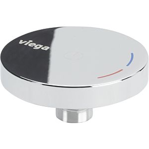 Viega Multiplex Trio bouton 684624 laiton chromé, marche / arrêt, eau chaude / froide