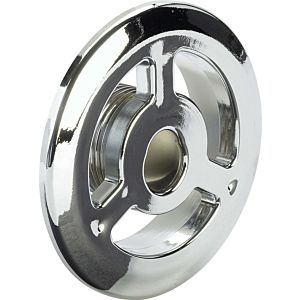 Viega flange 655457 Ø 68.4mm, chrome-plated plastic, for fastening the overflow