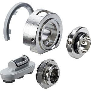 Viega Umrüstsatz 312213 Messing matt vernickelt