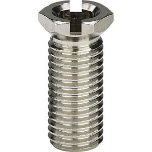 Viega Schraube 122485 M 12x28mm, Messing vernickelt, für Ventiloberteil