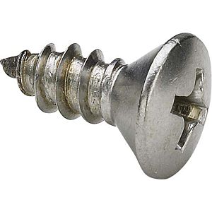 Viega self-tapping screw 120559 4.8 x 13 mm, Stainless Steel , for rosette