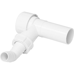 Viega T-Stück 754785 Kunststoff, für den Tropfwasseranschluss am Überlaufrohr